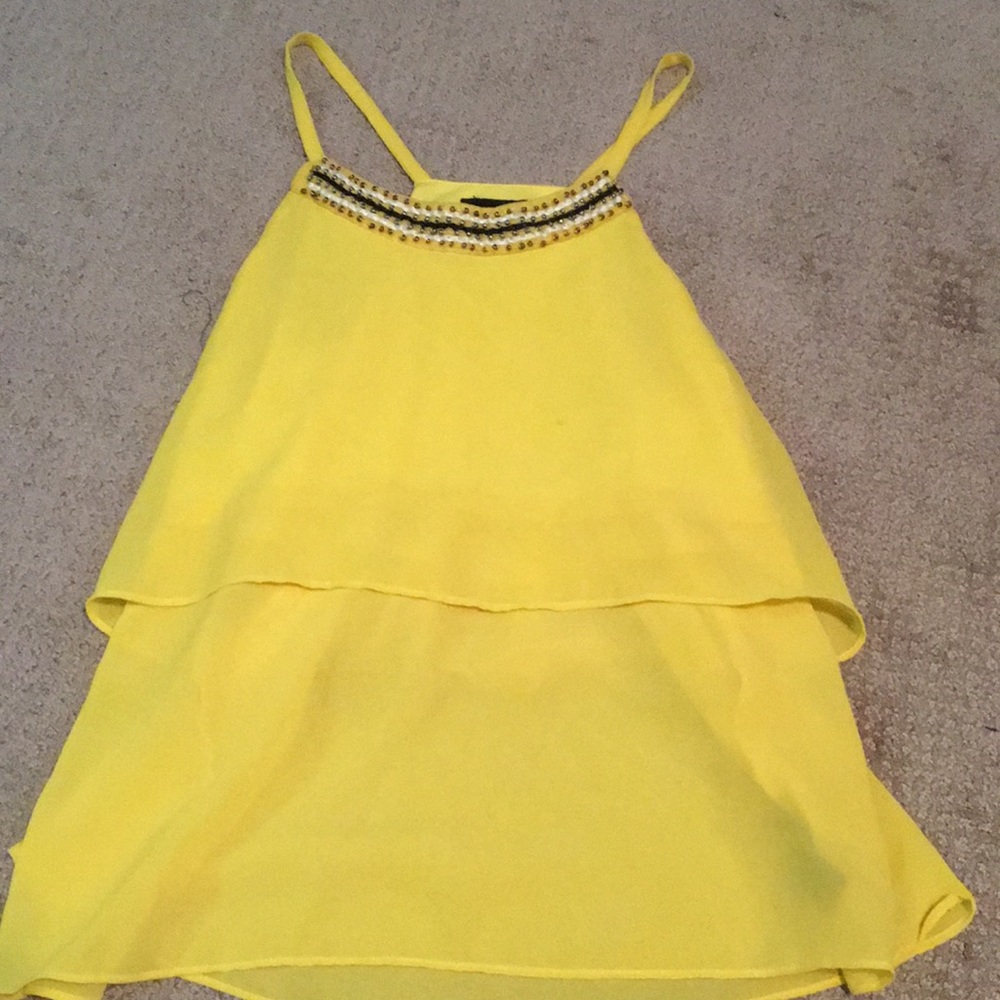 Chiffon tank top